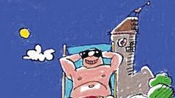 Urlaubsreif!:      Meine Nächte mit dem Hühnergott