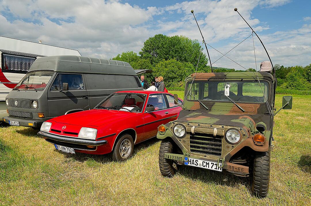 Es kamen viele Oldtimerfreunde.
