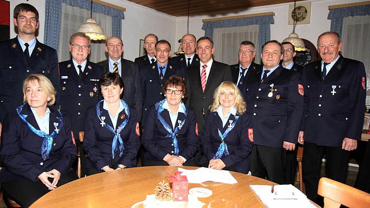 Die Geehrten Foto: Richard Sänger