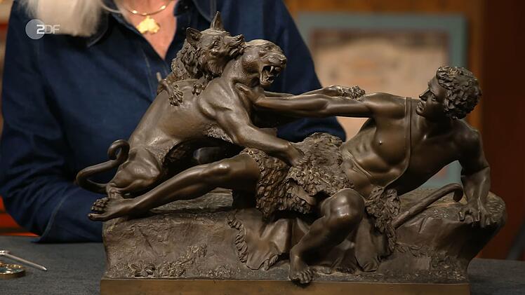 Dabei war das Motiv durchaus Geschmackssache. "Ich sag mal: Es ist nicht Friede, Freude, Eierkuchen ...", beschrieb Horst Lichter die dargestellte Kampfszene.