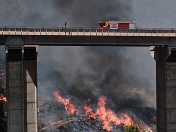 Waldbrand in Andalusien