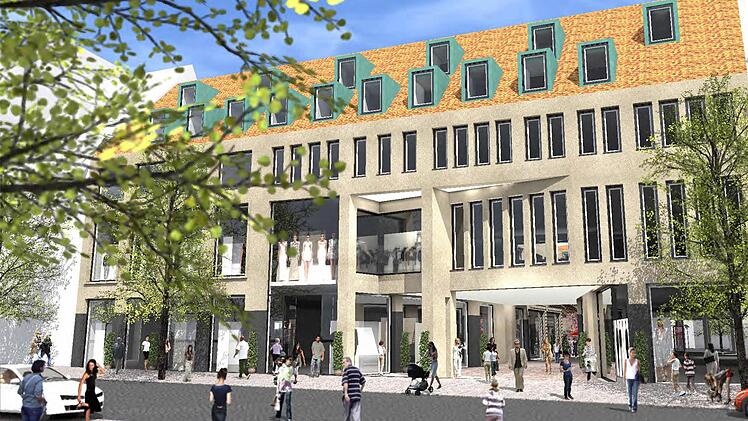 Durchgang von der Langen Straße in die Passage: der Plan von Fokus Development