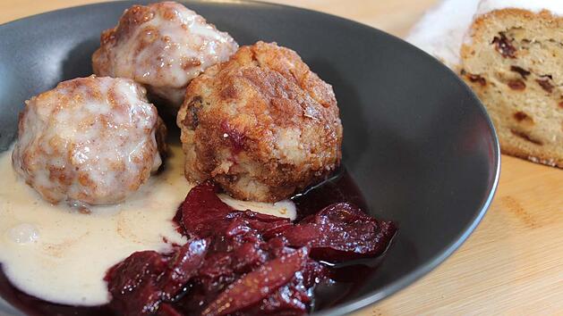 Christstollen-Knödel