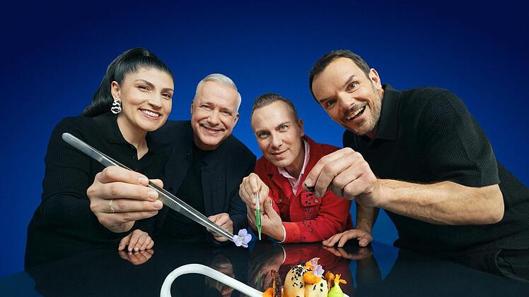 "The Taste" is back! Von links: Elif Oskan, Alexander Herrmann, Tim Raue und Steffen Henssler zeigen sich wieder "picky".