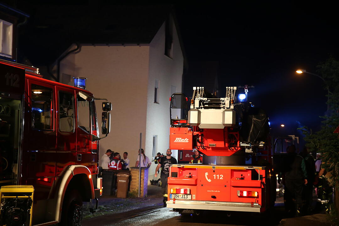Mann stirbt bei Feuer in Georgensgmünd