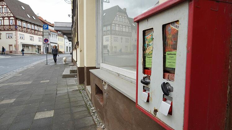 In der Bahnhofstraße in Hammelburg. Foto: Guzy