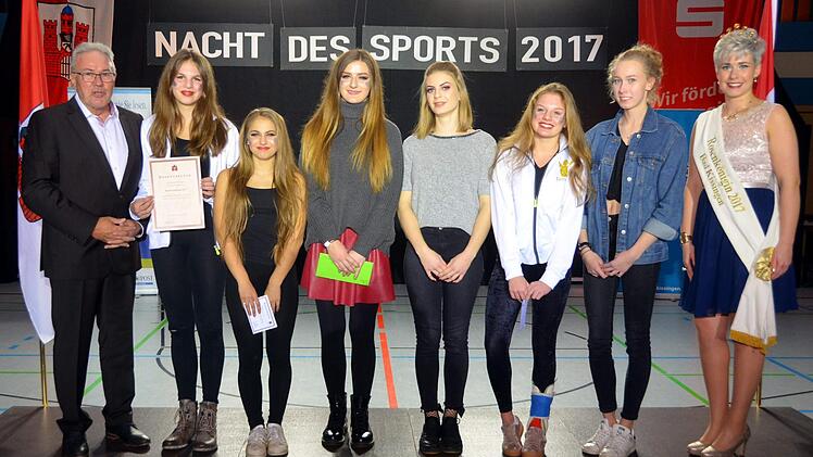 Mannschaftsehrungen: Die Turnerinnen des TSV Bad KissingenPeter Rauch