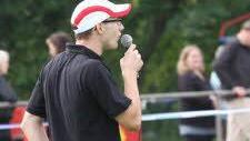 Alles im Griff: Chef-Organisator Tobias Wegner.