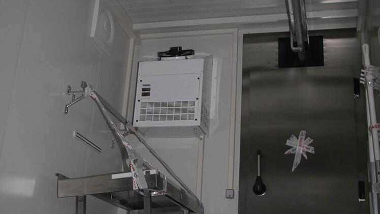 Ein Blick in den Container. Foto: Sonja Adam