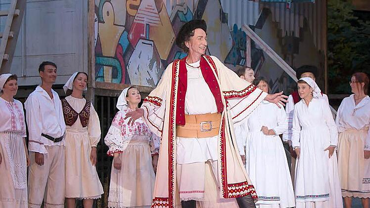Impressionen vom "Zigeunerbaron" auf der Waldbühne Heldritt.Foto: Albert Höchstädter
