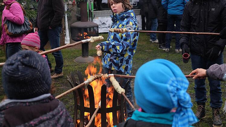 Auf der Fuschter Dorfweihnacht. Foto: Gerd Schaar