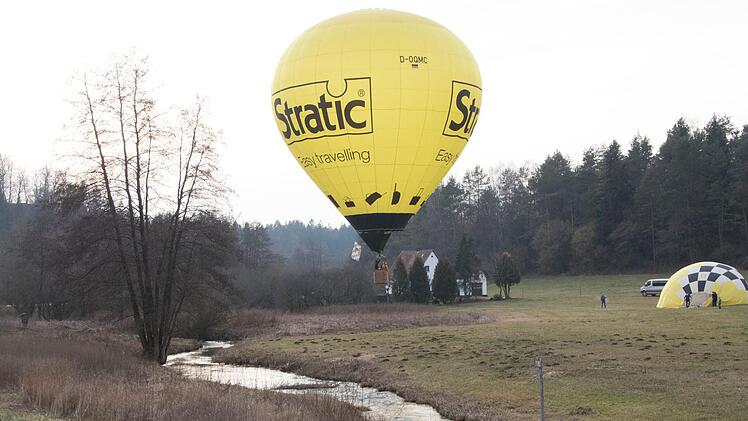 Jackpot für Ballonfans: Der Frankenballoncup 2020 wurde über der Fränkischen Schweiz ausgetragen. Foto: Josef Hofbauer