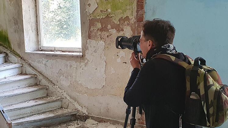 Die Treppe hat eine magische Anziehungskraft auf die Fotografin Foto: Maria Löffler