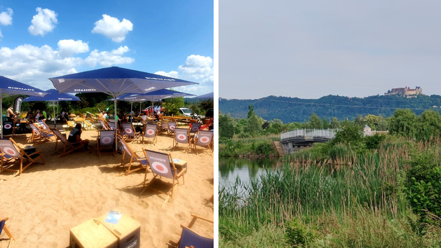 Coburger Goldstrand am Goldbergsee seit heute ge&ouml;ffnet - Betreiber k&uuml;ndigen Neuerungen an
