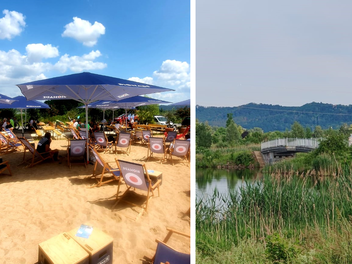Coburger Goldstrand am Goldbergsee seit heute geöffnet - Betreiber kündigen Neuerungen an