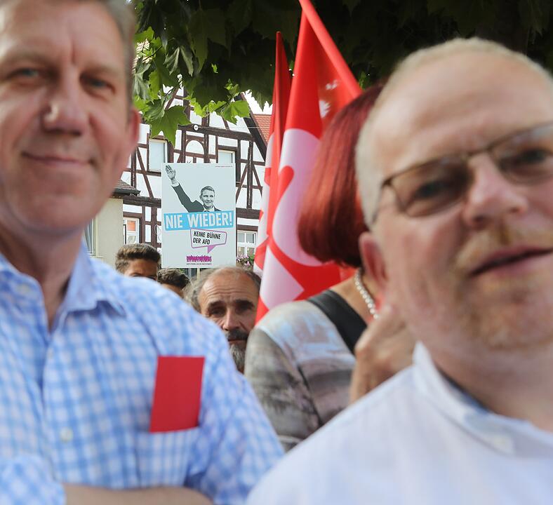 Björn Höcke in Forchheim: Demonstrationen gegen AfD-Politiker