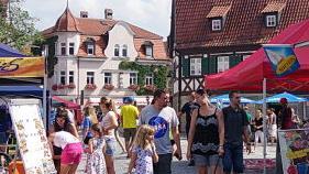 Impressionen vom Kronacher Stadtfest. Foto: Heike Schülein