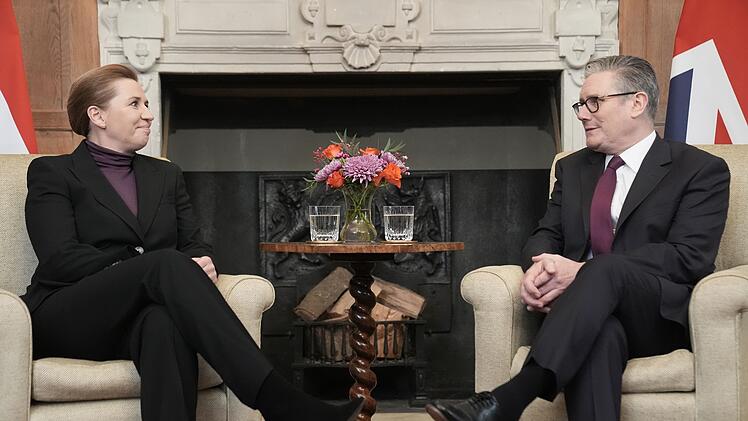 Mette Frederiksen und Keir Starmer
