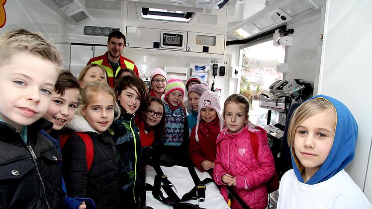 Besuch im RettunsgwagenRichard Sänger