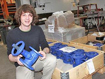 Johannes Peichl, Student und ehemaliger Schüler der Bad Staffelsteiner Realschule,  hat die Sanierung der Heizung in seiner Bachelor-Arbeit zum Thema gemacht. Mit Erfolg: Er bekam die Note 1,3 dafür.