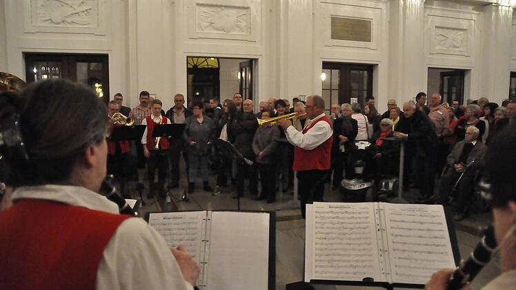Die Waldzeller Musikanten bei der Egerländer Jubiläumstour. Foto: Peter Klopf