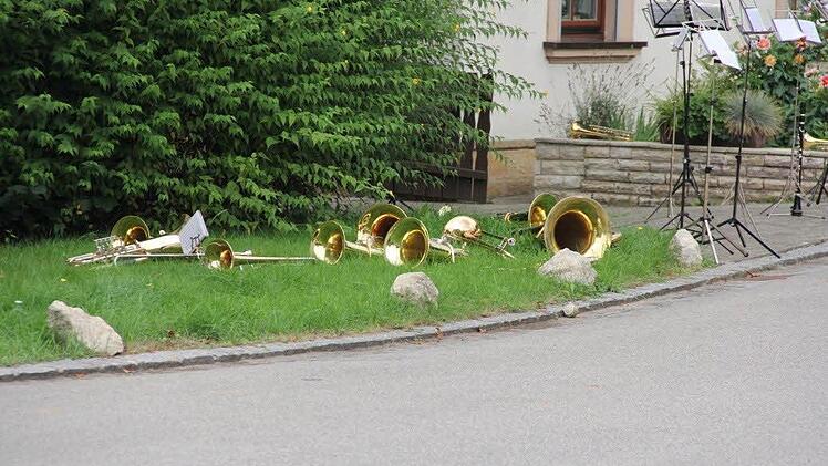 Die Musik hat Ruh': Eine Pause muss auch mal sein.Foto: Helmut Will