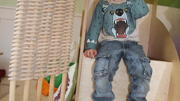 Impressionen aus dem neu gestalteten Familientreff  Foto: Sonja Adam