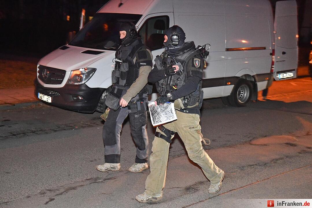 SEK-Einsatz in Bamberg Ost