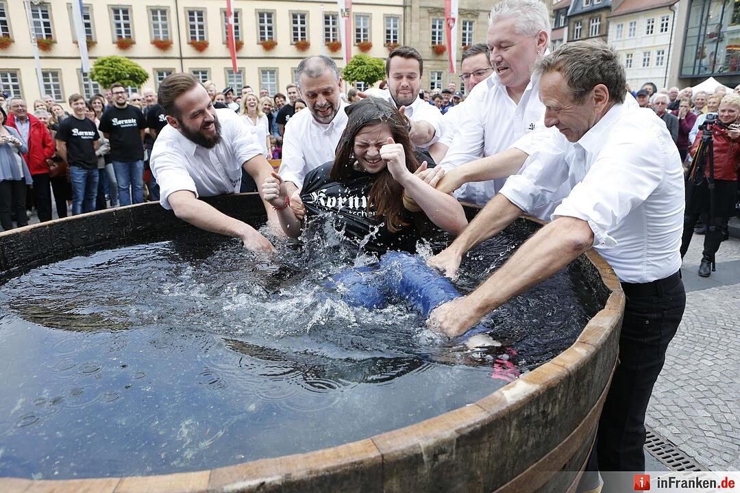 Gautschfeier 2015 der Mediengruppe Oberfranken in Bamberg