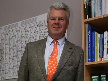 Ludwig Freiherr von Lerchenfeld ist der Vorsitzende vom Verein "Unser Frankenwald" Foto: be