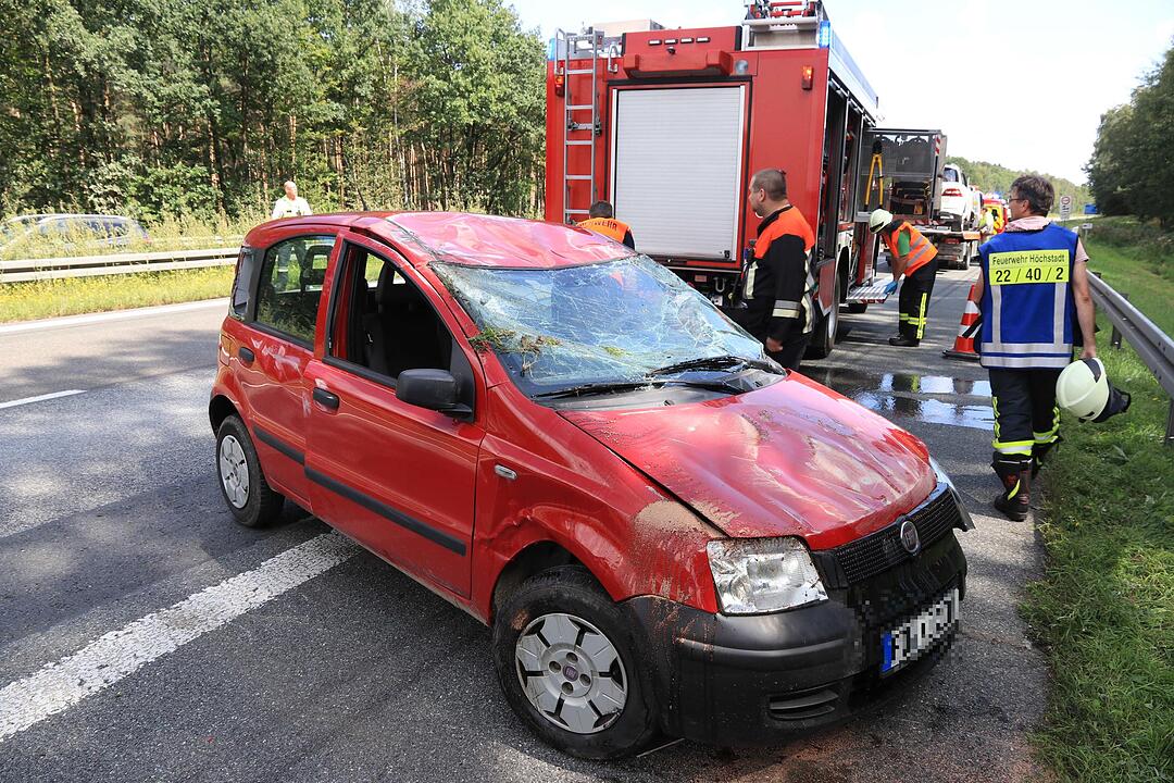 20-Jähriger übersieht Kleinlaster bei Autobahnauffahrt Höchstadt-Nord