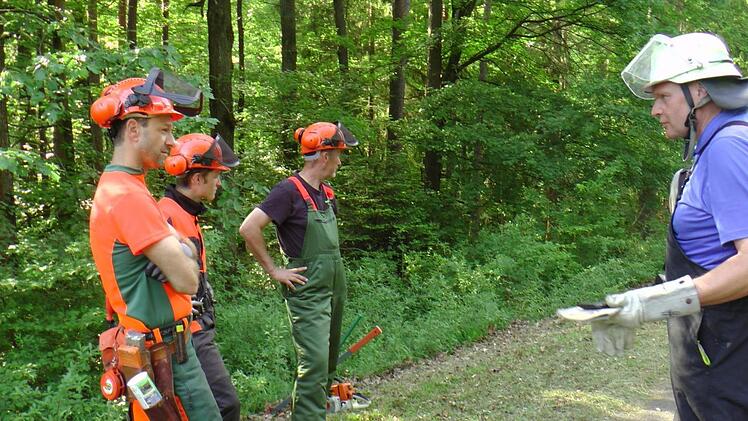 Thomas Habermann gibt Anweisungen.alle Fotos: Christian Licha