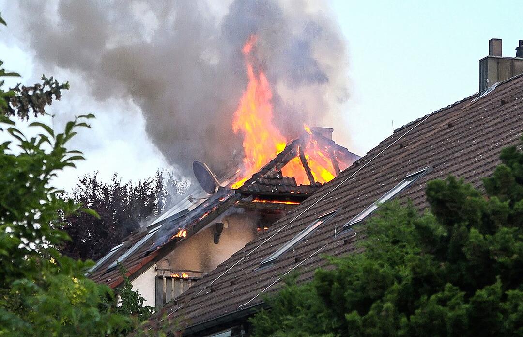 Brand in Bamberg am Pfingstmontag