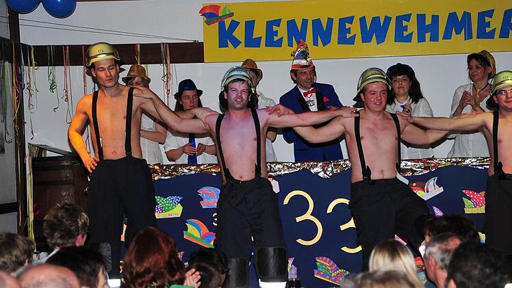 Faschingssitzung in Kleinwenkheim. Foto: Klennewehmer Bischöff