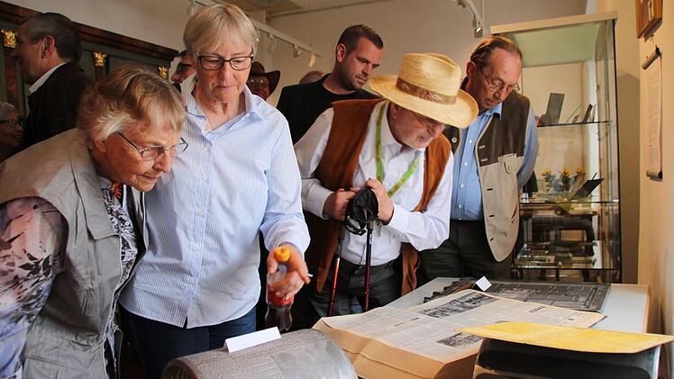 Ausstellungseröffnung "Vom Bleisatz zum Digitaldruck"  Foto: Heike Beudert