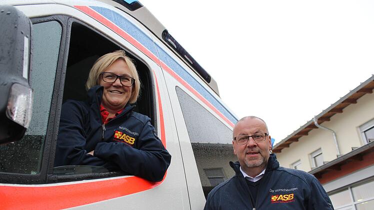 Silke Tannhäuser und Ingo Holzmann. Foto: Anna-Lena Deuerling