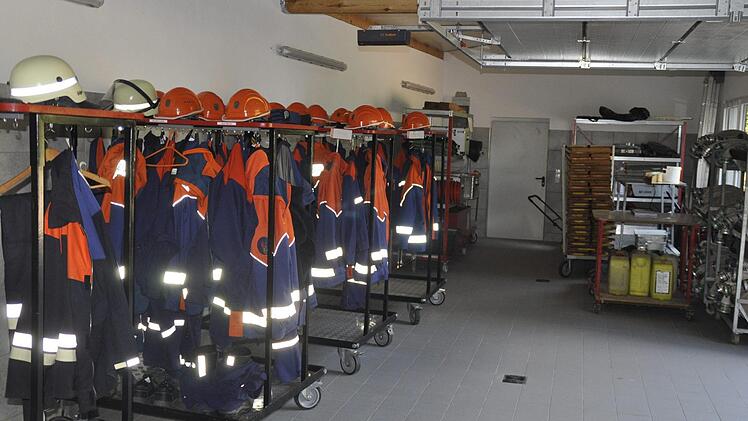 Anbau Feuerwehrhaus Foto: Peter Klopf