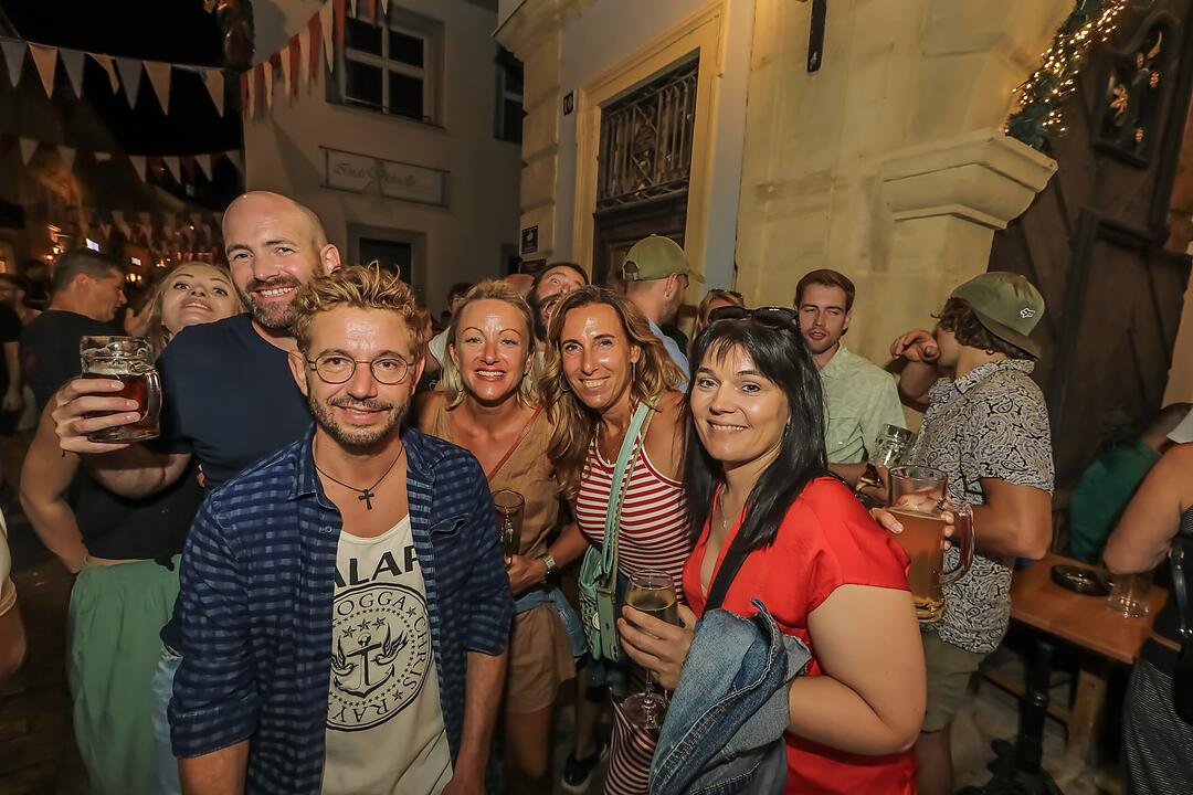 Endlich wieder Partystimmung im Sandgebiet