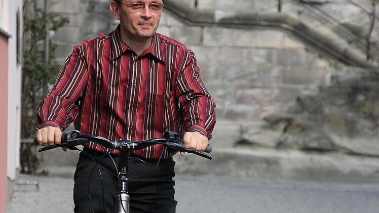 Mit dem Rad zur Arbeit - da taucht die eine oder andere Frage auf. Foto: Archiv/Corinna Igler