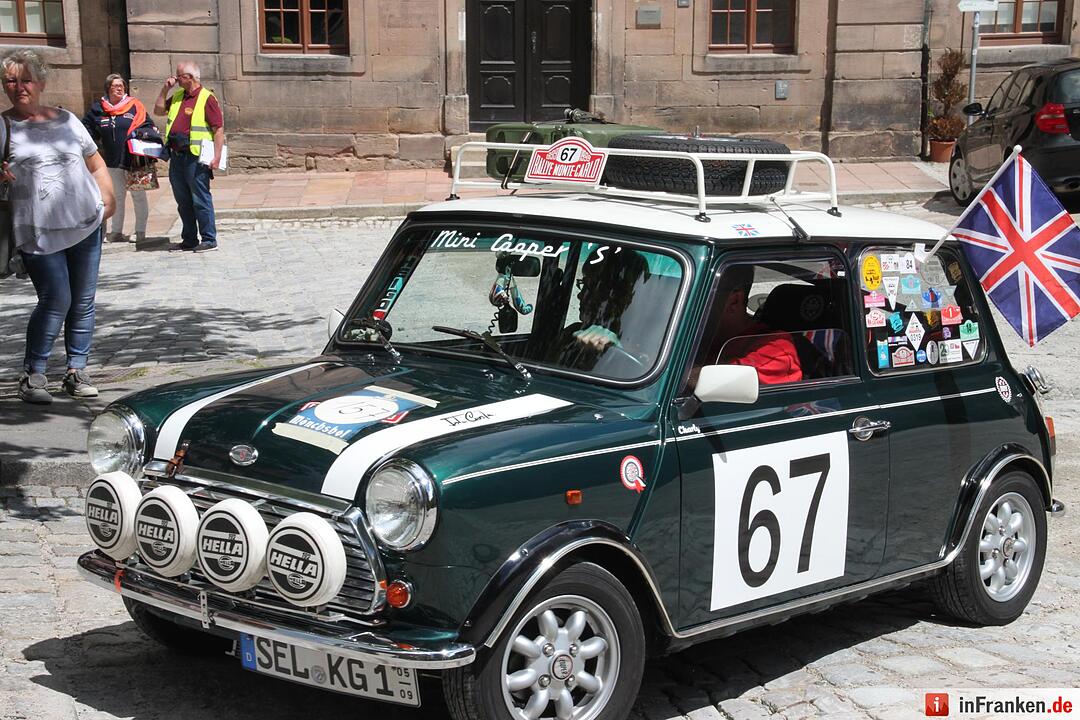 Oldtimertreffen auf der Kulmbacher Plassenburg