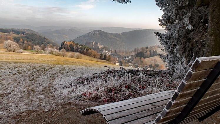 Mit diesem Blick auf Burg Lauenstein gewann Sabrina Bernhardt den dritten Preis.