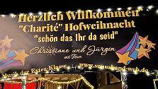 Der Eingang zur Hofweihnacht.