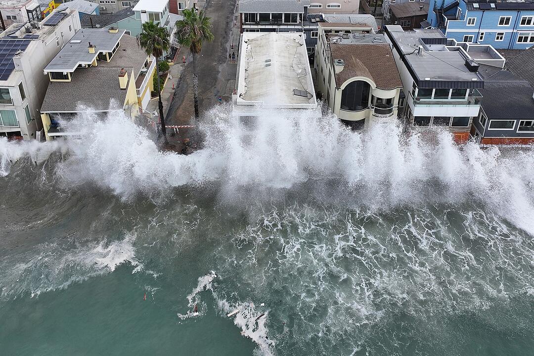 Unwetter in Kalifornien