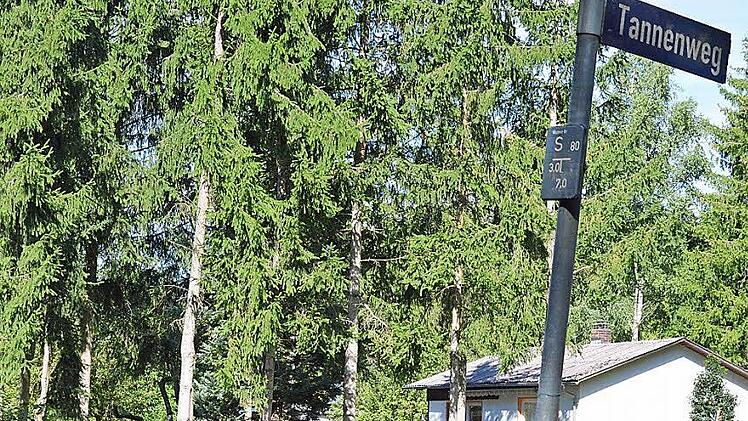 Idyllisch gelegen: das Wochenendhaus-Gebiet am Schalksberg in Maßbach. Foto: Isolde Krapf