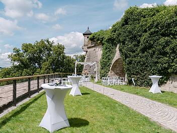 Premiere im Kunigundengarten: Paare können auf Festung Rosenberg heiraten