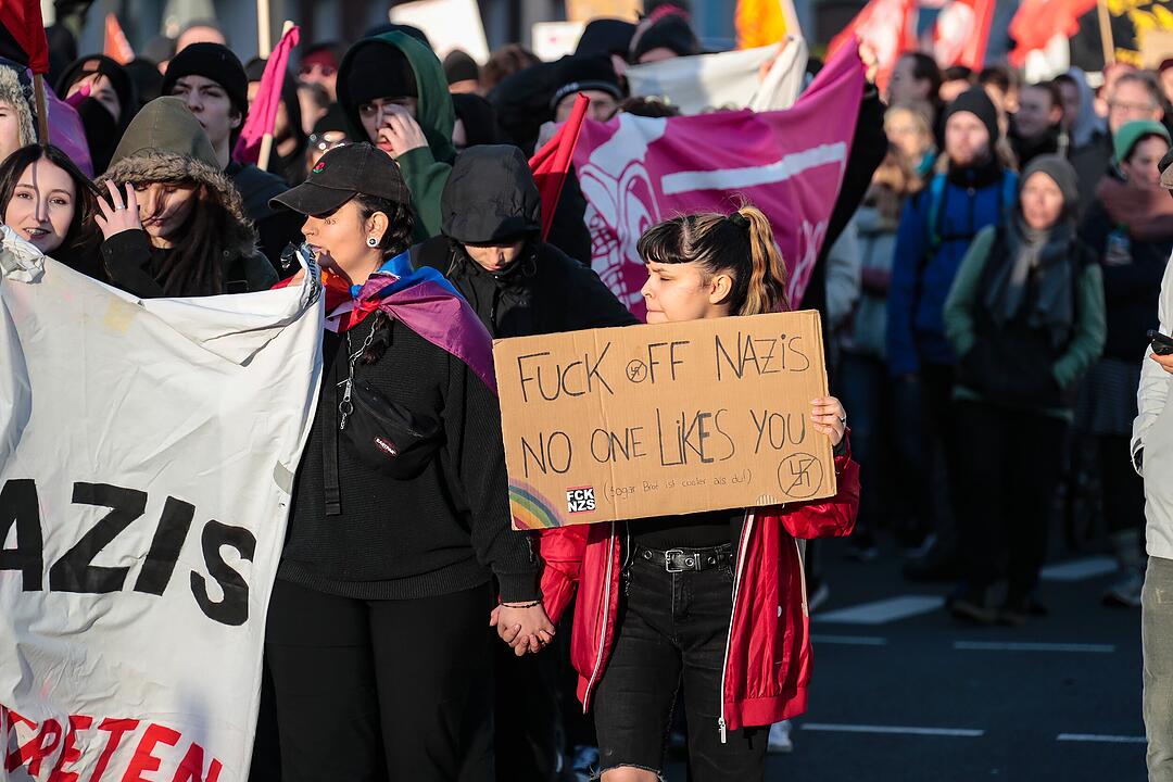 Fest der Demokratie, III. Weg und Anti-Nazi-Demonstrationen in Bamberg