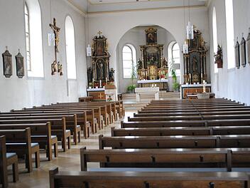 Auch in der St. Martin Kirche in Riedenberg sollen Werke des Künstlers Ludger Hinse gezeigt werden. Evelyn Schneider