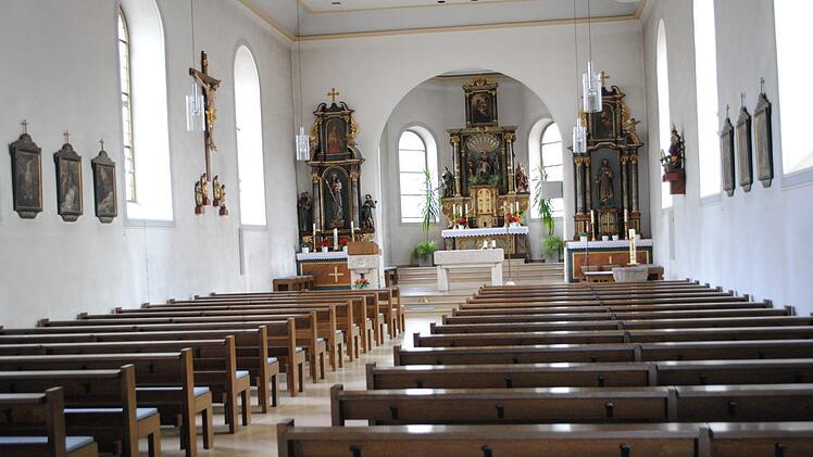 Auch in der St. Martin Kirche in Riedenberg sollen Werke des Künstlers Ludger Hinse gezeigt werden. Evelyn Schneider