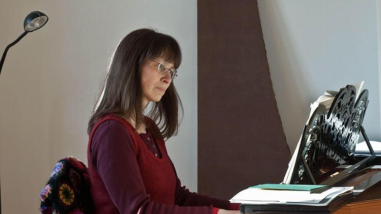 Henrike Seitz am Cembalo