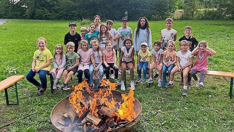 Die Kinder hatten beim Ferienprogramm des Vereins f&uuml;r Gartenbau und Landschaftspflege viel Spa&szlig;.